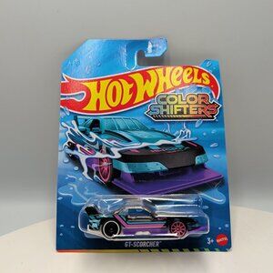 2025 Hot Wheels Color Shifters GT-Scorcher Netflix Let's Race Purple Chase New